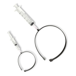 Injekční stříkačka na čelence